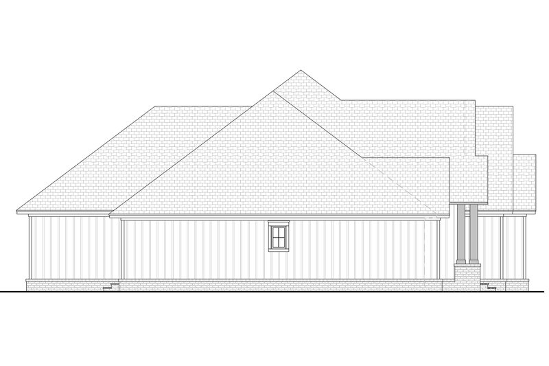 House Plan Design - Exterior - Other Elevation 1 for Farmhouse House Plan #430-195 - 3 bed, 2.5 bath