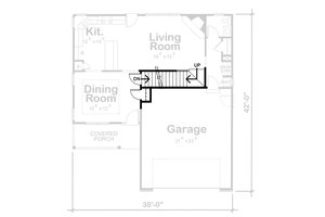Floor Plan - Other Floor for Traditional House Plan #20-1779 - 3 bed, 3 bath