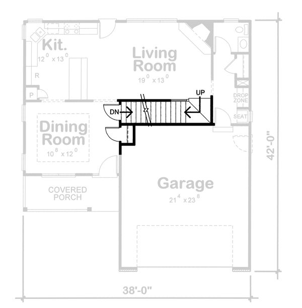 Traditional Floor Plan - Other Floor Plan #20-1779