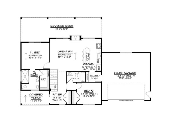 Modern Floor Plan - Other Floor Plan #1064-319