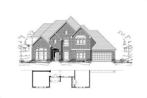 Traditional Exterior - Front Elevation Plan #411-450
