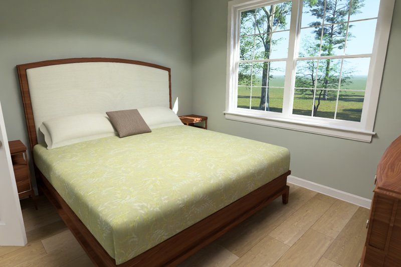 Home Plan - Interior - Master Bedroom for Traditional House Plan #513-2442 - 3 bed, 3 bath