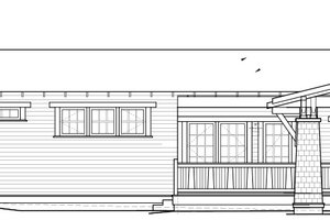 Exterior - Other Elevation for Craftsman House Plan #895-94 - 2 bed, 2 bath