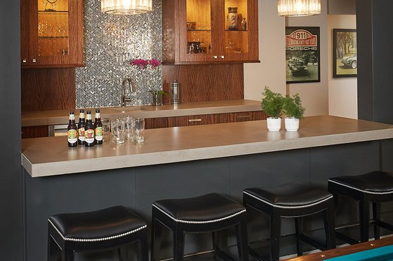 Optional Basement Wet Bar