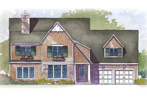 Traditional Exterior - Front Elevation Plan #901-18