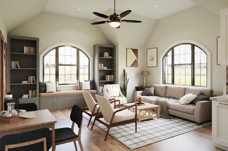 House Plan Design - Interior - Other 2 for Traditional House Plan #54-569, 1 bath
