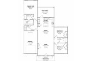 Country Style House Plan - 3 Beds 2 Baths 1371 Sq/Ft Plan #1096-146 