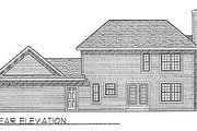 Traditional Style House Plan - 3 Beds 2.5 Baths 1966 Sq/Ft Plan #70-256 