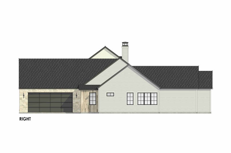 House Design - Exterior - Other Elevation for European House Plan #1096-55 - 4 bed, 4.5 bath