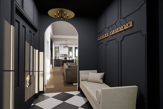 Interior - Entry for Modern House Plan #23-2394 - 3 bed, 2 bath