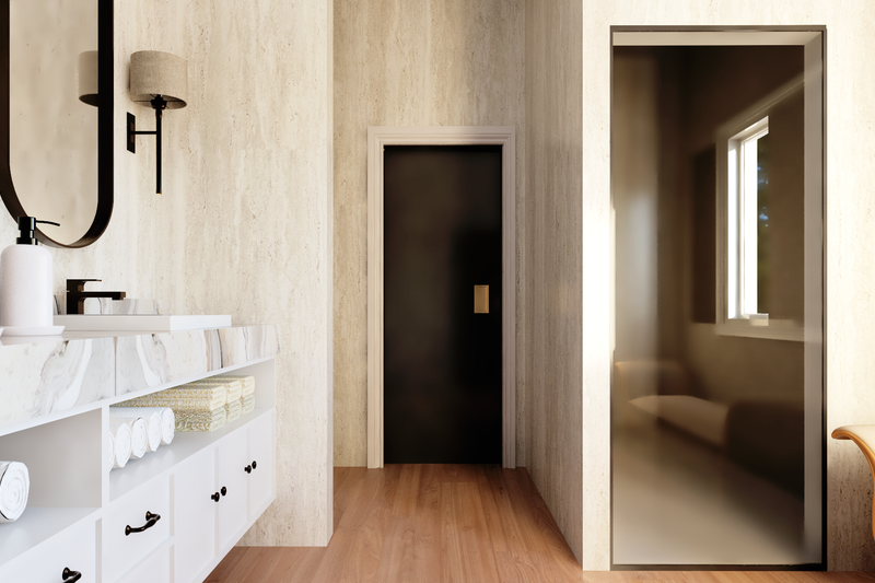 House Blueprint - Interior - Master Bathroom for Contemporary House Plan #1064-453 - 3 bed, 2 bath