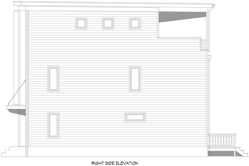 House Plan Design - Exterior - Other Elevation for Contemporary House Plan #932-1042 - 3 bed, 3.5 bath