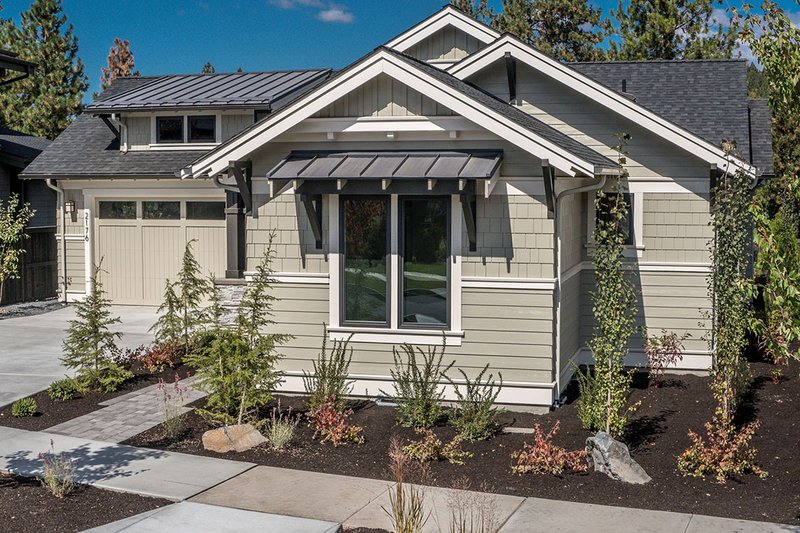 Dream House Plan - Exterior - Front Elevation 3 for Ranch House Plan #895-90 - 3 bed, 2 bath