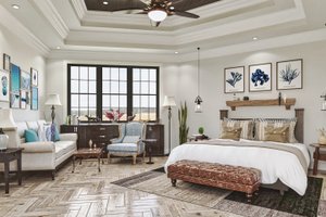 Interior - Master Bathroom for Traditional House Plan #54-450 - 5 bed, 4 bath