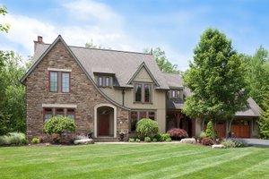 Architectural House Design - European Exterior - Front Elevation Plan #901-143