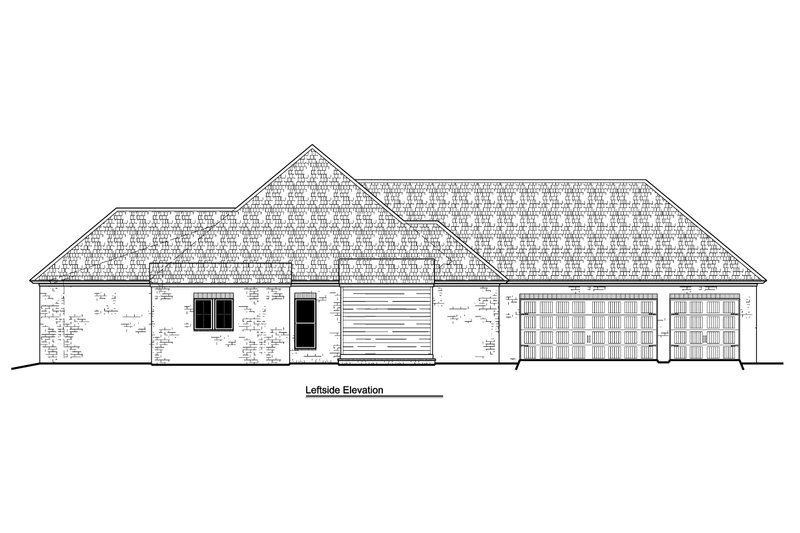 House Blueprint - Exterior - Other Elevation for Traditional House Plan #1081-19 - 4 bed, 3 bath