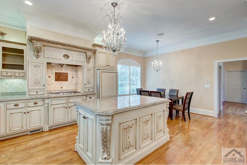 Architectural House Design - Interior - Kitchen 3 for Classical House Plan #137-300 - 4 bed, 4.5 bath