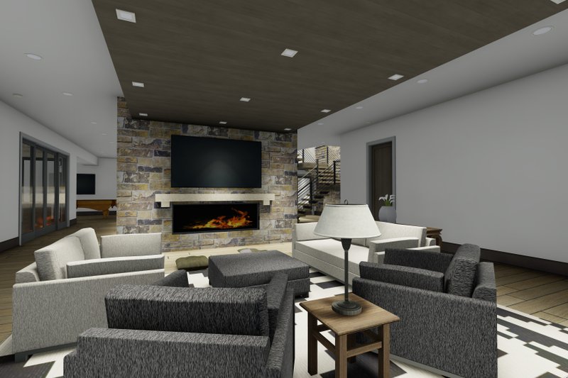 Home Plan - Interior - Other 2 for Contemporary House Plan #1069-31 - 5 bed, 5.5 bath