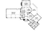 European Style House Plan - 4 Beds 3 Baths 3091 Sq/Ft Plan #413-100 