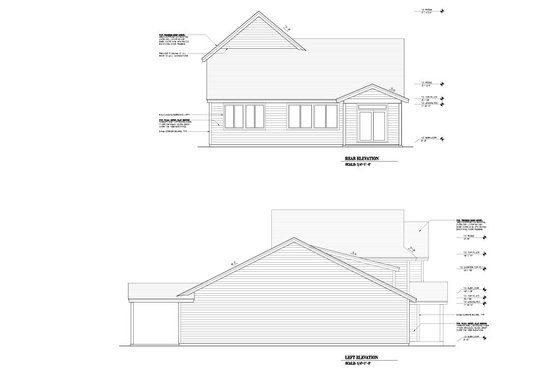 Exterior - Other Elevation 1 for Craftsman House Plan #53-700 - 4 bed, 2.5 bath