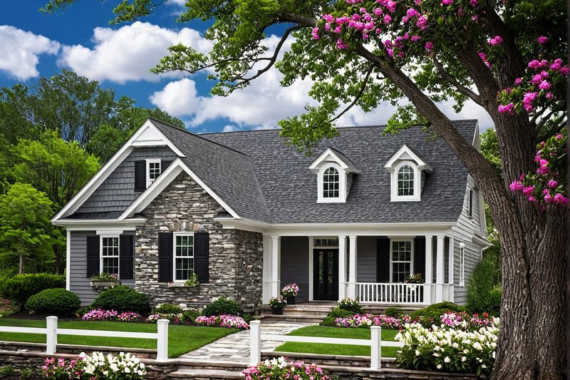 Home Plan - Southern Photo Plan #137-293