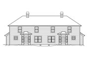 Traditional Style House Plan - 3 Beds 2.5 Baths 3056 Sq/Ft Plan #57-391 