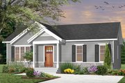 Craftsman Style House Plan - 3 Beds 1 Baths 1024 Sq/Ft Plan #23-2696 