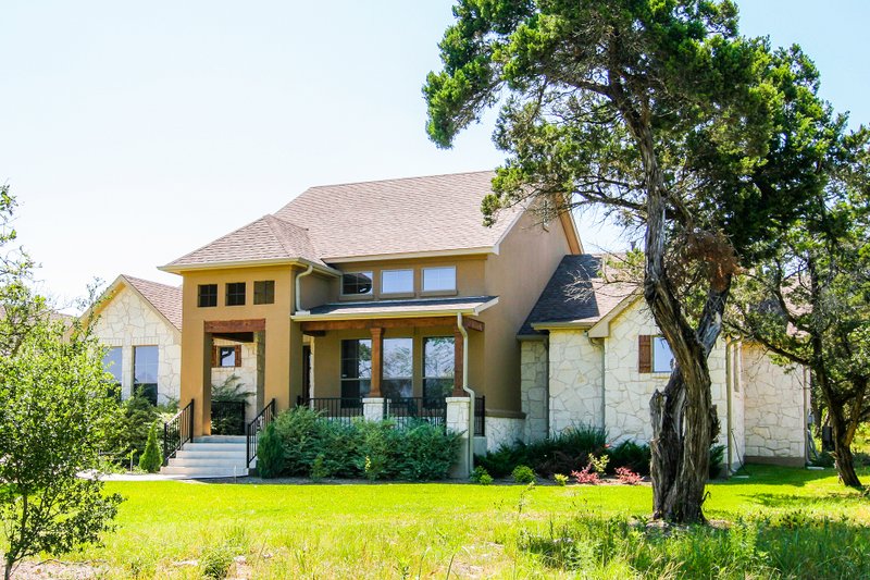 Home Plan - Exterior - Front Elevation 3 for Traditional House Plan #80-191 - 5 bed, 4 bath