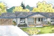 Ranch Style House Plan - 3 Beds 2 Baths 1404 Sq/Ft Plan #124-527 