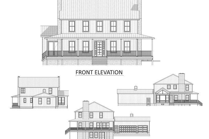 House Plan Design - Photo 3 for Farmhouse House Plan #1089-15 - 4 bed, 3.5 bath