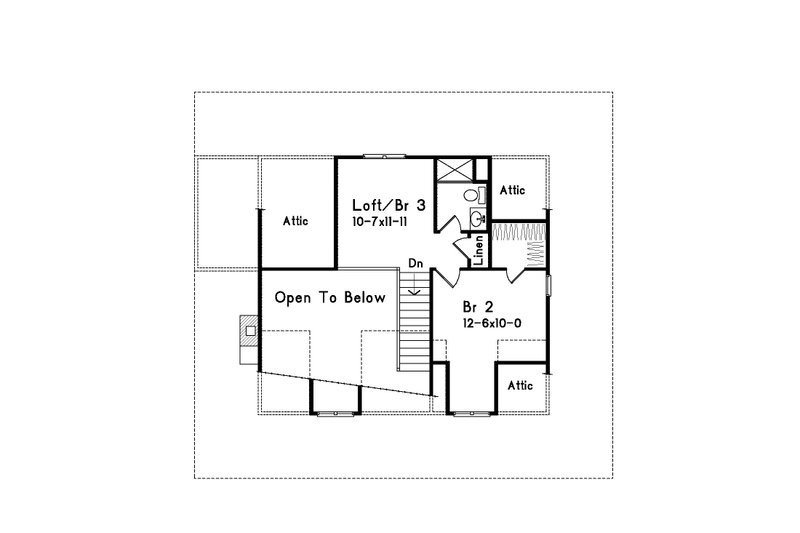 Dream House Plan - Exterior - Front Elevation 4 for Country House Plan #22-221 - 3 bed, 2 bath