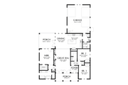 Prairie Style House Plan - 3 Beds 2 Baths 1866 Sq/Ft Plan #48-1053 