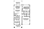 Prairie Style House Plan - 4 Beds 3 Baths 3136 Sq/Ft Plan #112-282 Floor 