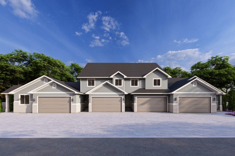 Home Plan - Farmhouse Exterior - Front Elevation Plan #1060-321