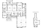 Farmhouse Style House Plan - 4 Beds 3 Baths 2252 Sq/Ft Plan #928-361 