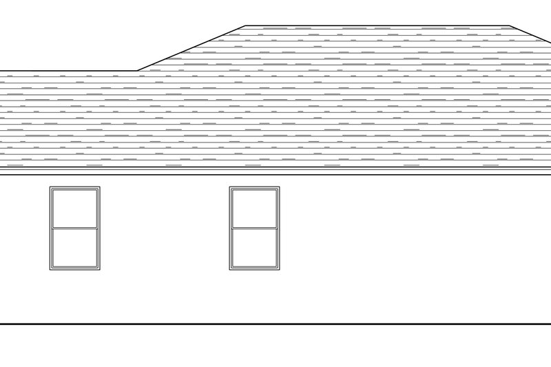 Home Plan - Exterior - Other Elevation 1 for Traditional House Plan #1058-252 - 3 bed, 2 bath