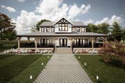 Farmhouse Style House Plan - 4 Beds 3 Baths 2451 Sq/Ft Plan #1101-23 