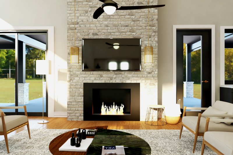Architectural House Design - Interior - Other for Barndominium House Plan #1064-371 - 3 bed, 2.5 bath