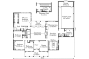Southern Style House Plan - 4 Beds 2.5 Baths 2925 Sq/Ft Plan #406-267 