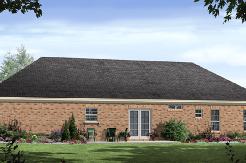 Home Plan - Exterior - Other Elevation for Ranch House Plan #21-235 - 3 bed, 2 bath