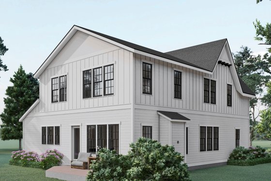 Exterior - Other Elevation for Tudor House Plan #461-89 - 5 bed, 3 bath