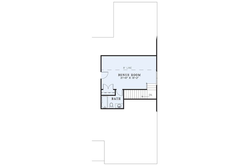 Dream House Plan - Floor Plan - Upper Floor for Country House Plan #17-645 - 5 bed, 3.5 bath