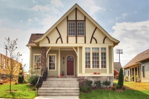 Bungalow, Front Elevation, 3 bedroom