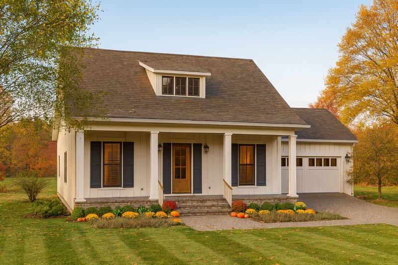 Home Plan - Craftsman Exterior - Front Elevation Plan #44-235
