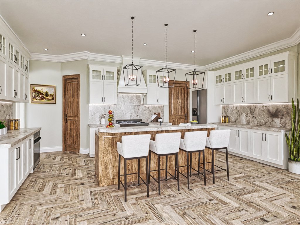 Interior - Kitchen for Craftsman House Plan #54-721 - 5 bed, 4 bath