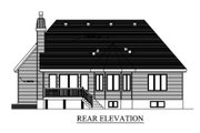 European Style House Plan - 3 Beds 1 Baths 1425 Sq/Ft Plan #138-317 