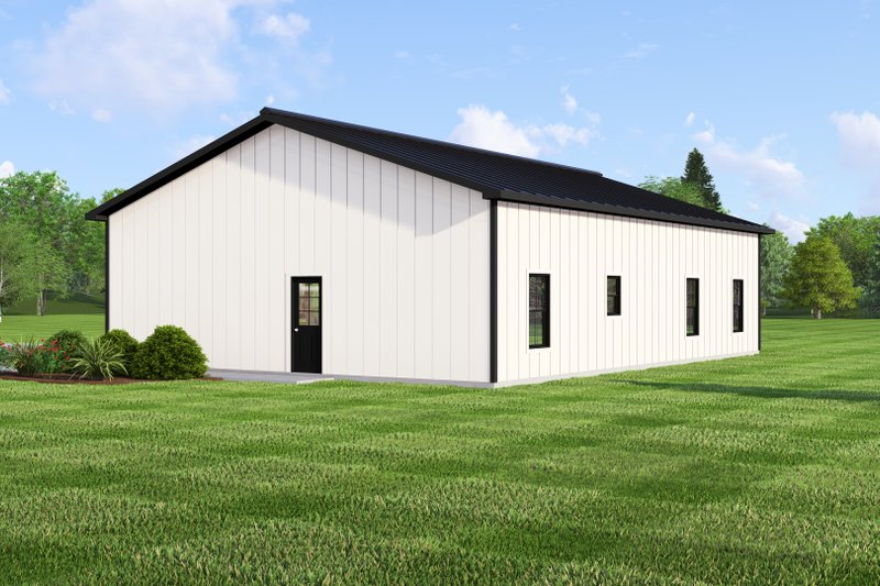 House Design - Exterior - Other Elevation 1 for Barndominium House Plan #1064-312 - 3 bed, 1 bath