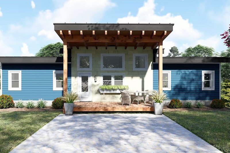 Dream House Plan - Exterior - Other Elevation for Country House Plan #932-1135 - 2 bed, 2.5 bath