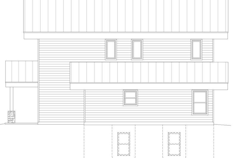 Dream House Plan - Exterior - Other Elevation 1 for Traditional House Plan #932-543 - 3 bed, 3 bath