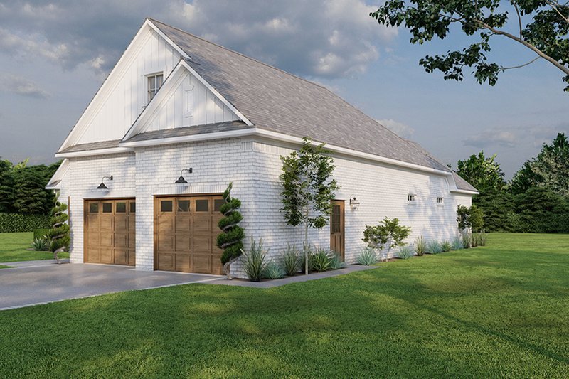 Home Plan - Exterior - Front Elevation 4 for Traditional House Plan #923-332 - 3 bed, 2 bath